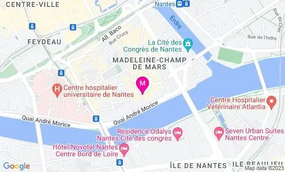 Localisation Restaurant  Maison Baron Lefèvre 2
