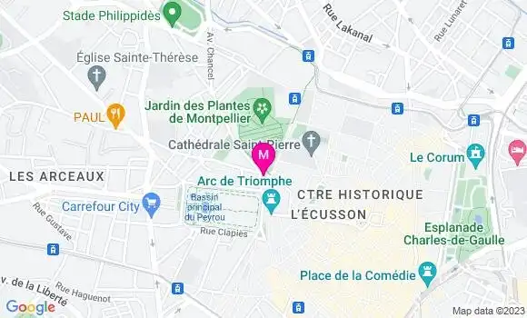 Localisation Restaurant  La Gueuze