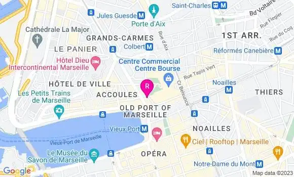 Localisation Restaurant  Massilia Café