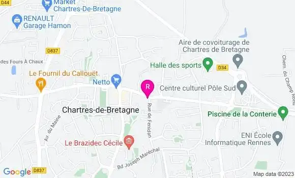 Localisation Restaurant  Le 58 Bis