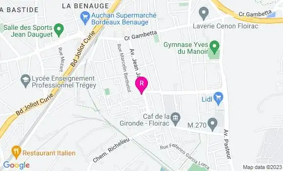 Localisation Restaurant  Chez Carmen