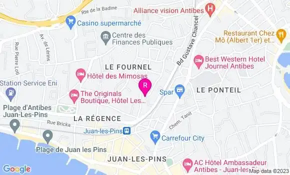Localisation Restaurant Hôtel  Aragon