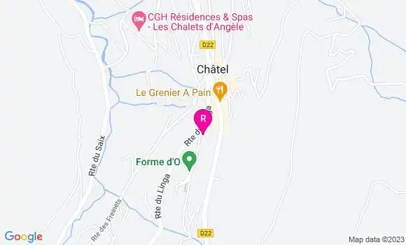 Localisation Crêperie La Galettière