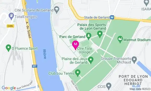 Localisation Restaurant  La Rive Gauche
