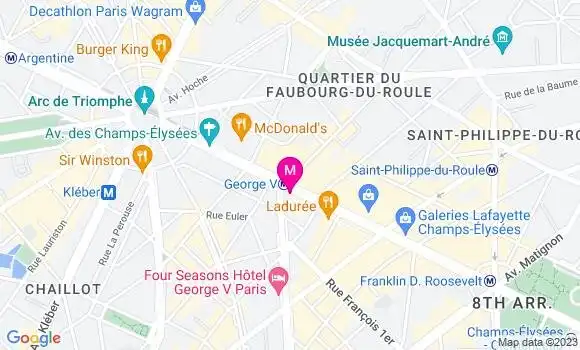 Localisation Restaurant  Le Fouquet