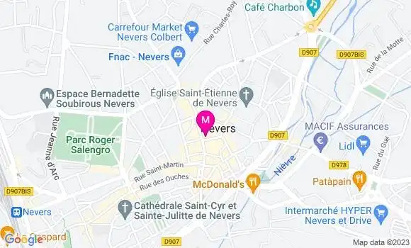 Localisation Restaurant  La Pause