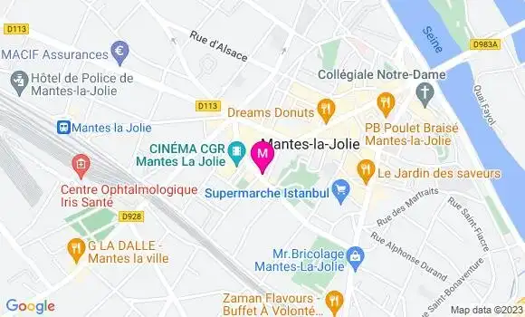 Localisation Restaurant  Chb