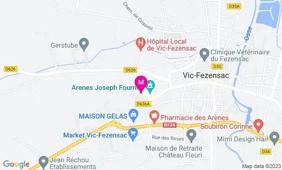 Localisation Restaurant Chinois Paradis d
