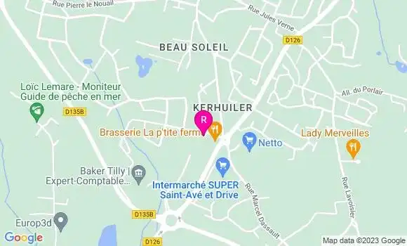 Localisation Restaurant  La P