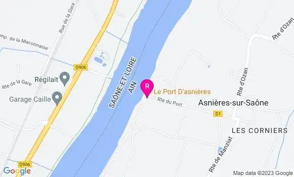 Localisation Restaurant  Le Port d