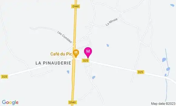 Localisation Restaurant  Café du Pic