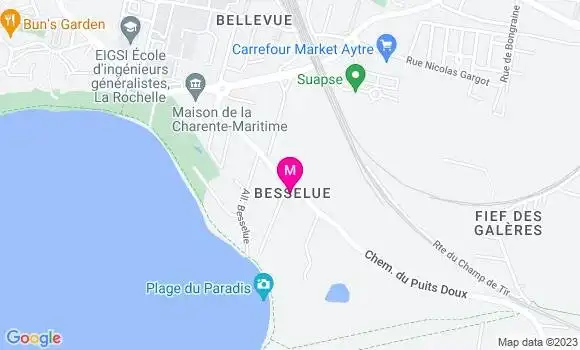 Localisation Restaurant  La Gaîté