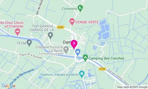 Localisation Restaurant  La Terrasse