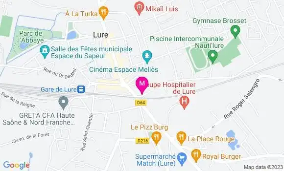 Localisation Restaurant Chinois Au Dragon de Jade