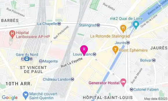 Localisation Restaurant Italien Adaggio