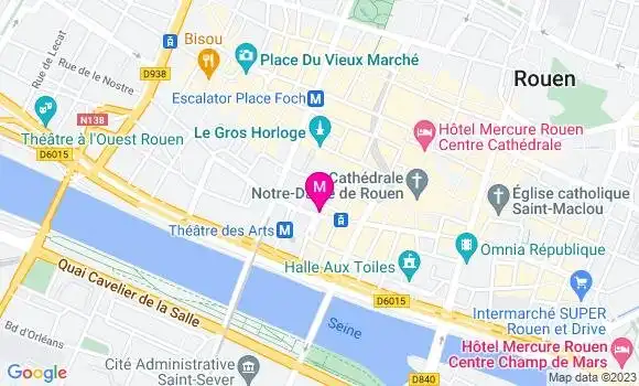 Localisation Restaurant  Le Théâtre