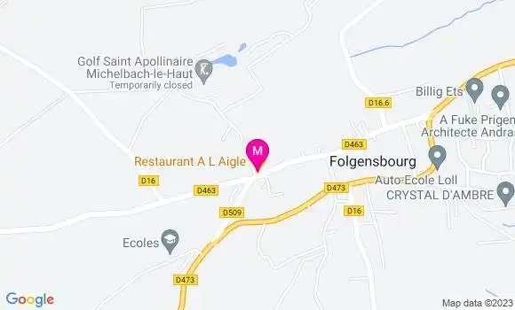Localisation Restaurant  A l