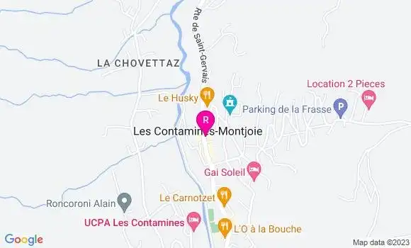 Localisation Brasserie La Bérangère