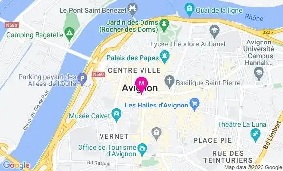 Localisation Restaurant Bar Lou Mistrau