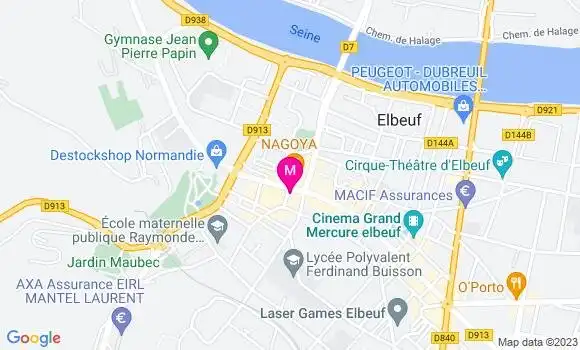 Localisation Restaurant  Le Serhad