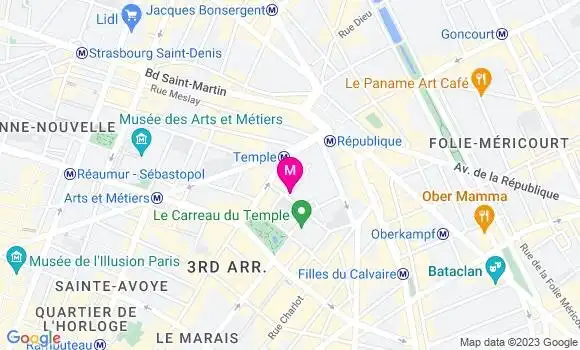 Localisation Restaurant  Café Philippe