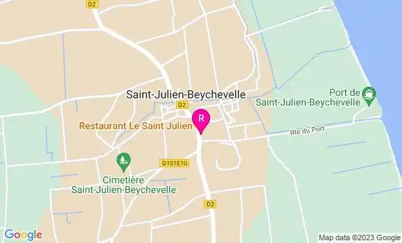 Localisation Restaurant  Le Saint Julien