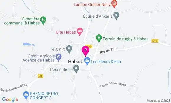 Localisation Restaurant  Les Pieds de Cochon