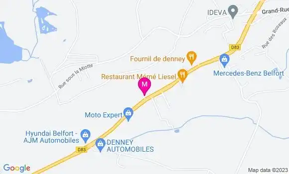Localisation Restaurant  Le Festival des Glaces