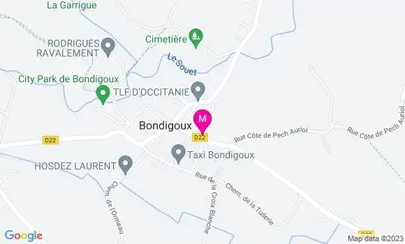 Localisation Restaurant  Le Patacou