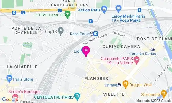 Localisation Restaurant  Le Cristal