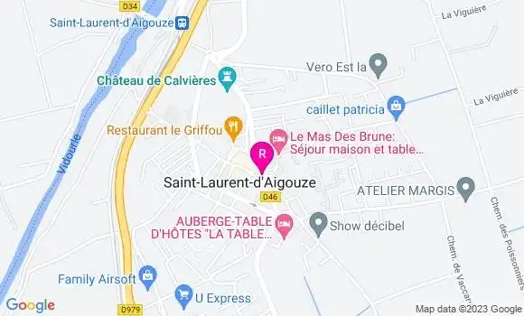 Localisation Restaurant  L