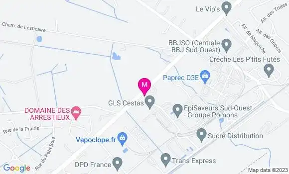 Localisation Restaurant  L