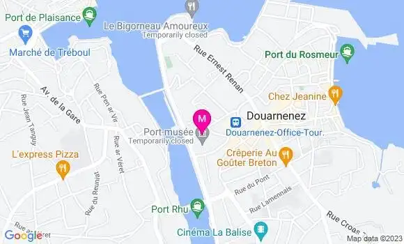 Localisation Restaurant  Ty Port Rhu
