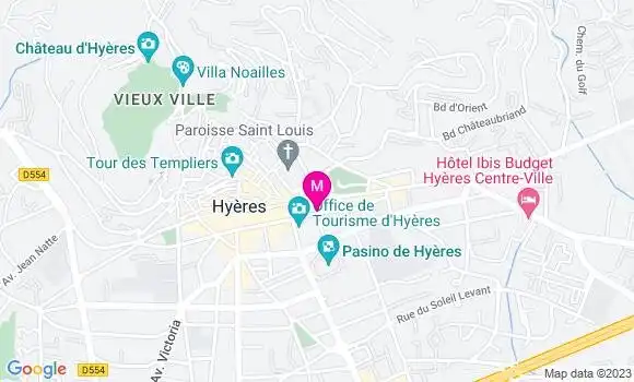 Localisation Restaurant  Le Jardin de Saradam
