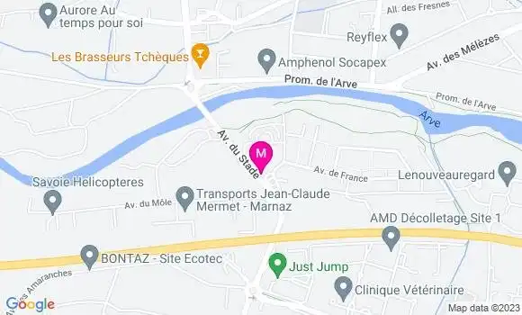 Localisation Restaurant  Le Floryvia