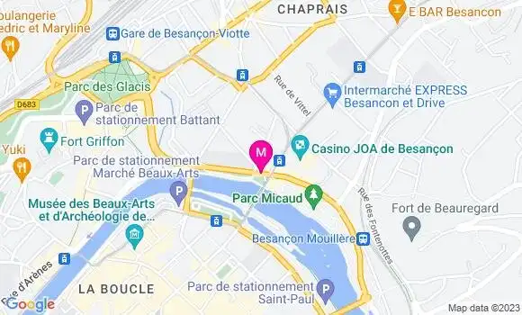 Localisation Restaurant  Le Parc
