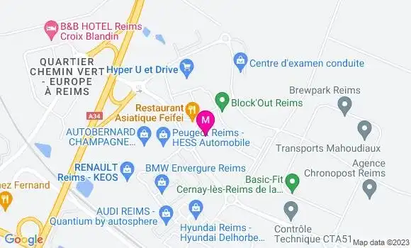 Localisation Restaurant  La Boucherie