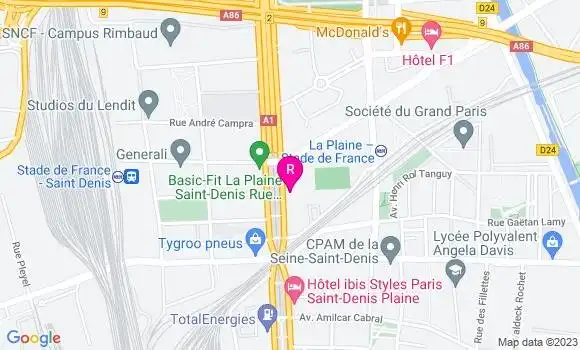 Localisation Restaurant  L