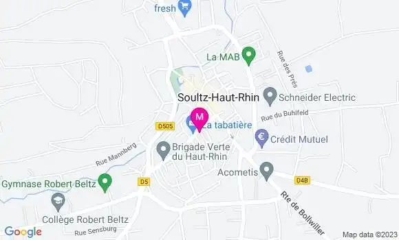 Localisation Pizzeria Mira Mare