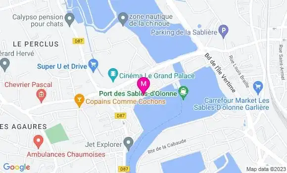 Localisation Restaurant  Les Patagos
