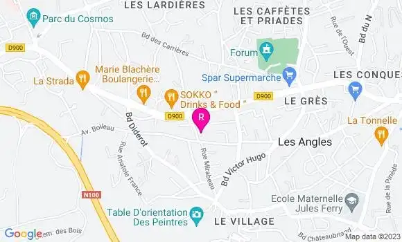 Localisation Restaurant Italien Gauthier