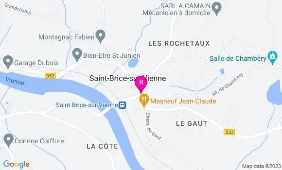 Localisation Restaurant  La Chaumière