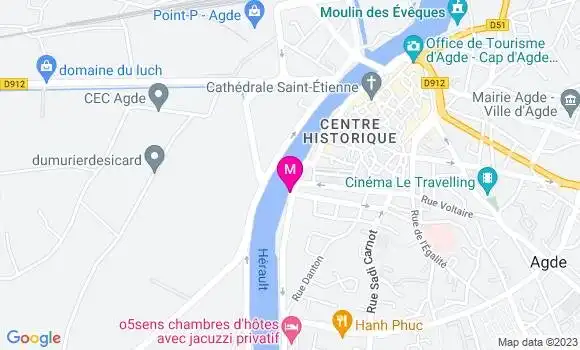 Localisation Restaurant  Le Coconut