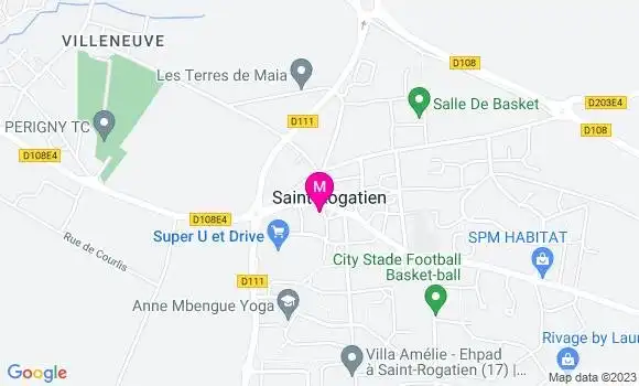 Localisation Restaurant  La Pierrevue