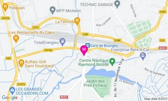 Localisation Restaurant  Chez Aïcha l