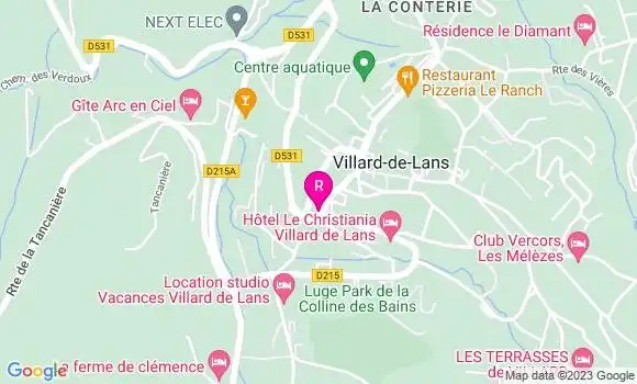 Localisation Restaurant  Roc Cornaf