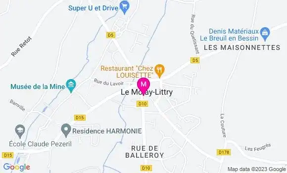 Localisation Restaurant  Bar de la Forêt
