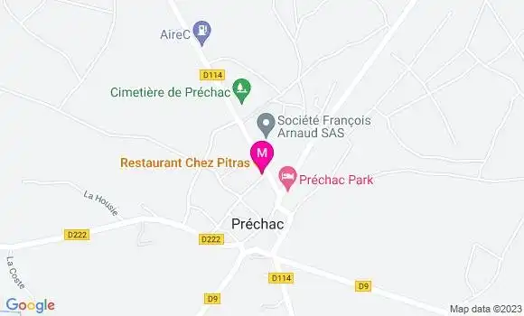 Localisation Restaurant  Chez Pitras