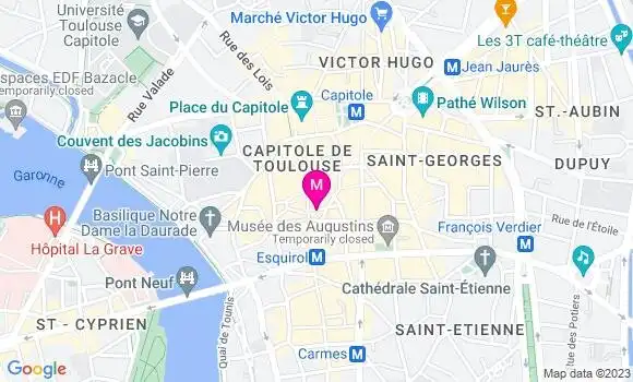 Localisation Restaurant Végétarien La Faim des Haricots