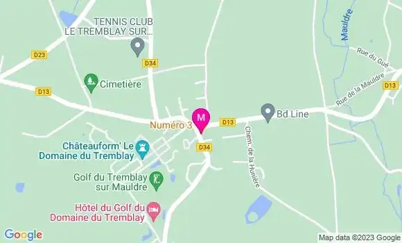 Localisation Restaurant  Numéro 3